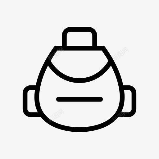 包背包商店图标svg_新图网 https://ixintu.com 包 商店 背包