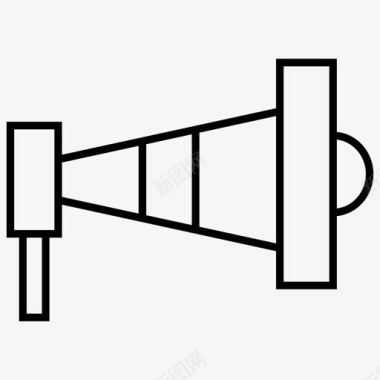 广告活动扩音器图标图标