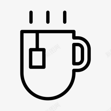 杯子饮料茶图标图标