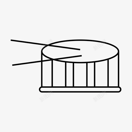 鼓学校提姆帕诺图标svg_新图网 https://ixintu.com 学校 提姆帕诺 鼓