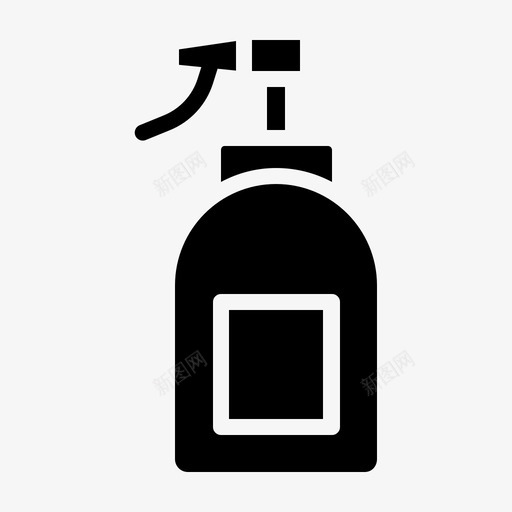 空气清新剂香水香味图标svg_新图网 https://ixintu.com 空气清新剂 美容和水疗 香味 香水
