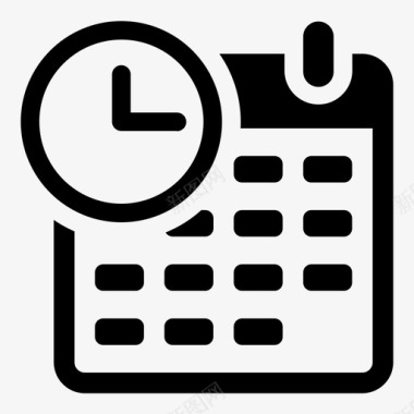 日程表日历每日图标图标