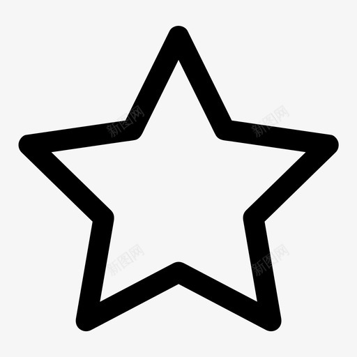 星星书签收藏图标svg_新图网 https://ixintu.com 书签 喜欢 基本图标所有尺寸 收藏 星星 评级