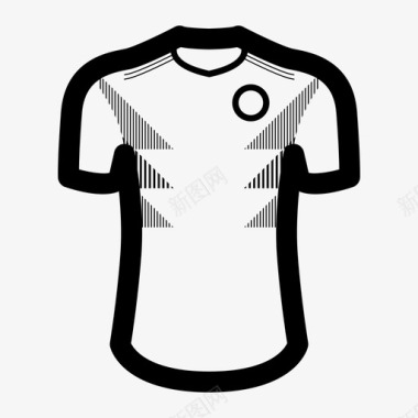 哥伦比亚球衣足球球衣图标图标