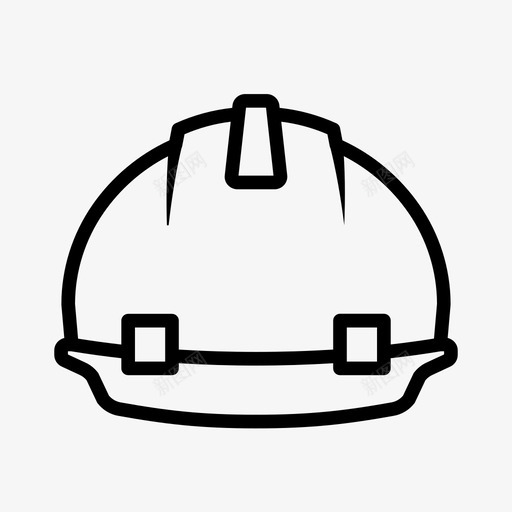安全帽建筑工人施工图标svg_新图网 https://ixintu.com 头盔 安全帽 建筑工人 施工 施工和工具概述 防护