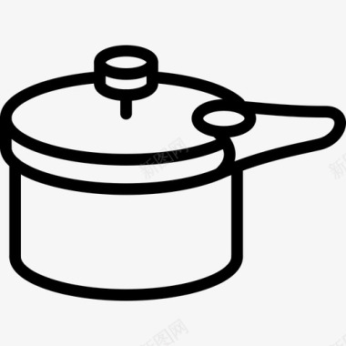 炊具厨房压力锅图标图标