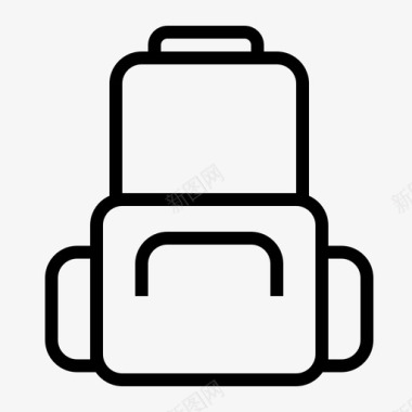 背包包箱子图标图标