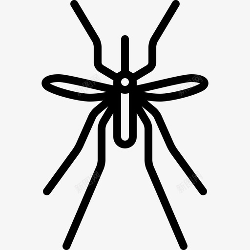 大型蚊子动物群直系图标svg_新图网 https://ixintu.com 动物群 大型蚊子 直系