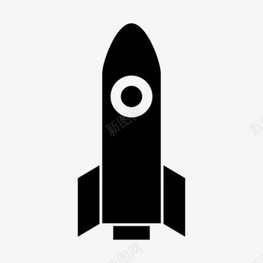 宇宙飞船火箭火箭船图标图标