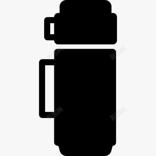 温度计杯子烧瓶图标svg_新图网 https://ixintu.com 杯子 水 温度计 烧瓶