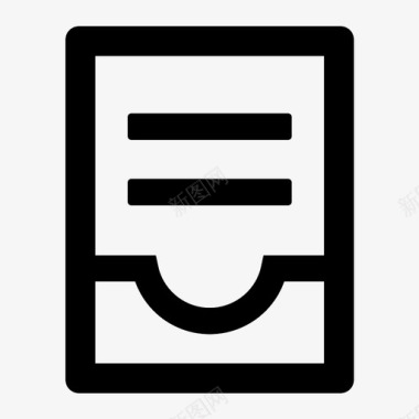 收件箱存档邮箱图标图标