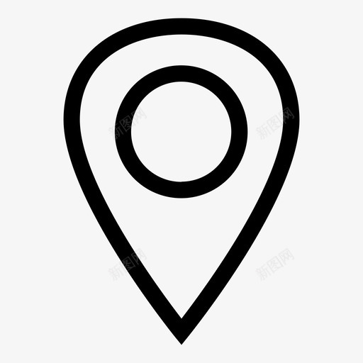 地图点位置地图标记svg_新图网 https://ixintu.com 位置 地图标记 地图点 地图针 地点 用户界面位置地图ol