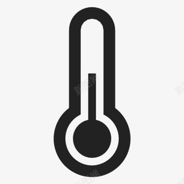 温度计高温医用图标图标