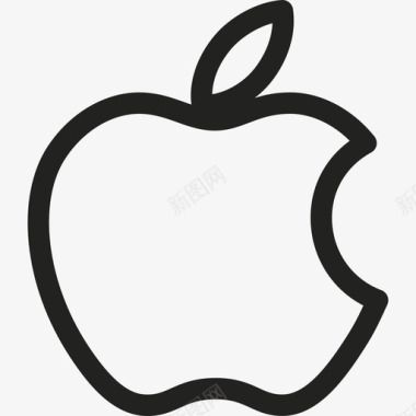 苹果大Logo图形版图标图标