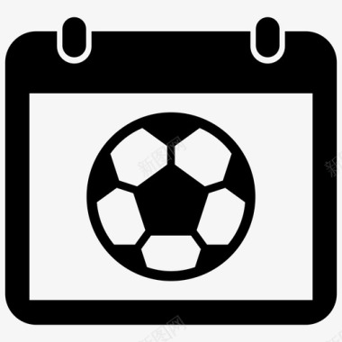 足球比赛时间表事件足球图标图标