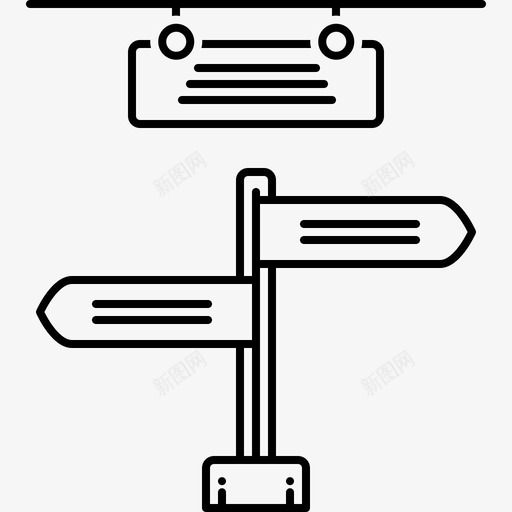 招牌广告牌标牌图标svg_新图网 https://ixintu.com 广告牌 招牌 标牌