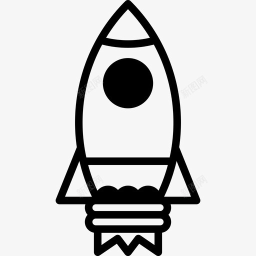 火箭发射运输运输线路图标svg_新图网 https://ixintu.com 火箭发射 运输 运输线路