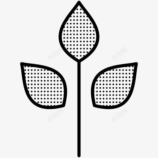 小麦植物大自然点缀着图标svg_新图网 https://ixintu.com 大自然点缀着 小麦 植物