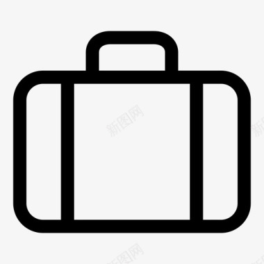 手提箱公文包文件图标图标