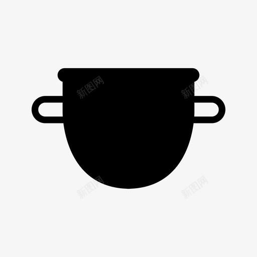 滤器烹饪厨房用具图标svg_新图网 https://ixintu.com 厨房用具 工具 滤器 烹饪