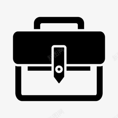 公文包手提包手提箱图标图标