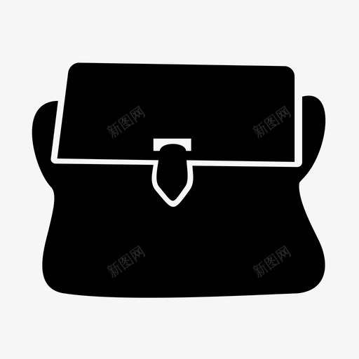 钱包包手提包图标svg_新图网 https://ixintu.com 包 手提包 造型师 钱包