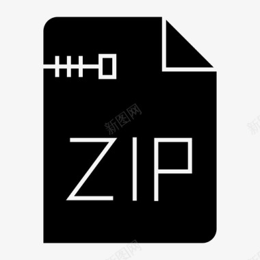 zip文件业务文档图标图标
