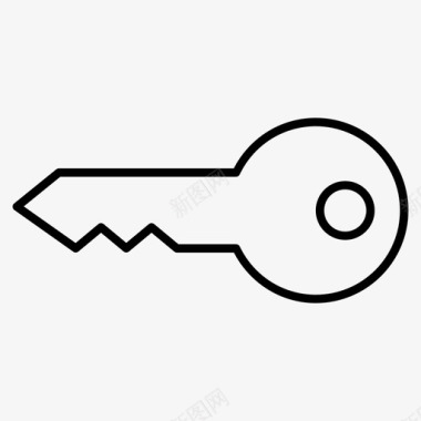 钥匙房门钥匙万能钥匙图标图标