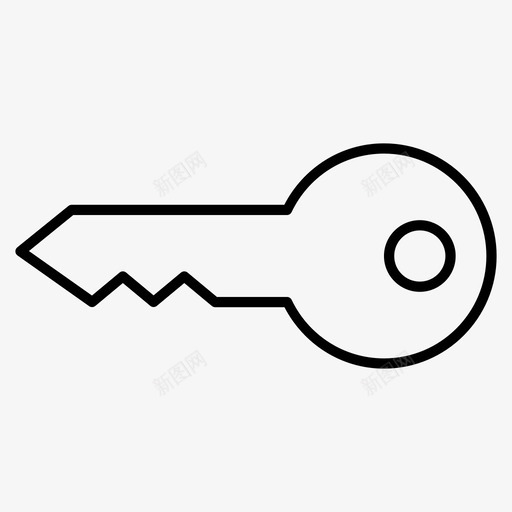 钥匙房门钥匙万能钥匙图标svg_新图网 https://ixintu.com 万能钥匙 安全 房门钥匙 打开 钥匙