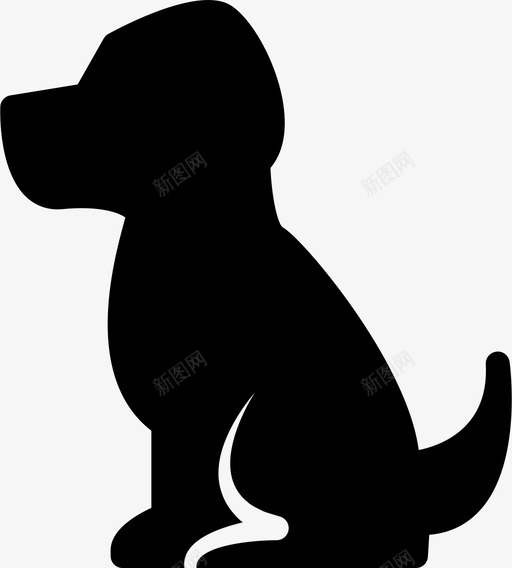 狗宠物允许宠物图标svg_新图网 https://ixintu.com 允许宠物 坐 宠物 狗 租雕文