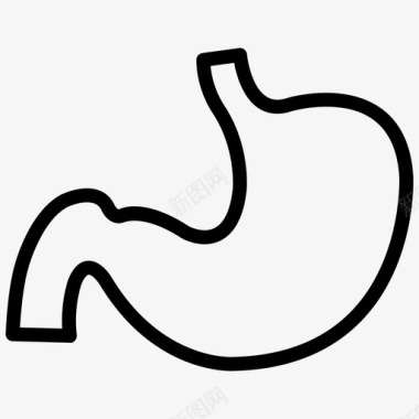 胃解剖学人胃图标图标