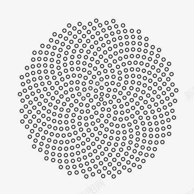 螺旋圆几何图标图标