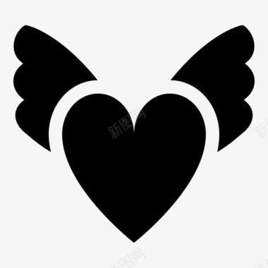 心天使的心在爱里图标图标