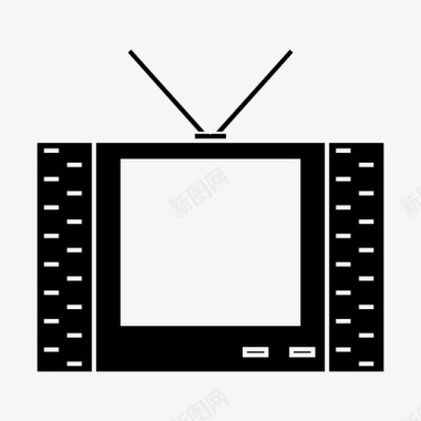电视电影手表图标图标