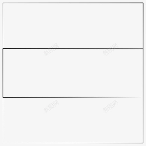 水平表手绘布局图标svg_新图网 https://ixintu.com 手绘布局 水平表