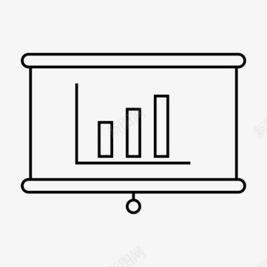 演示图表讨论图标图标