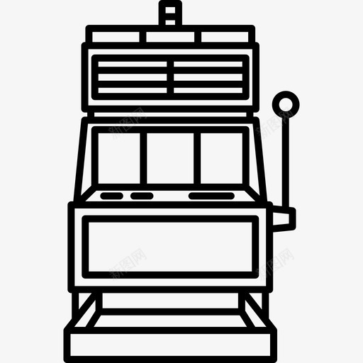 有把手的荡妇机器赌博图标svg_新图网 https://ixintu.com 有把手的荡妇机器 赌博