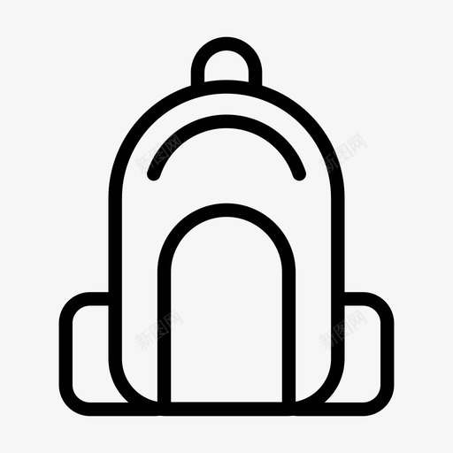 包背包商店图标svg_新图网 https://ixintu.com 包 商店 背包