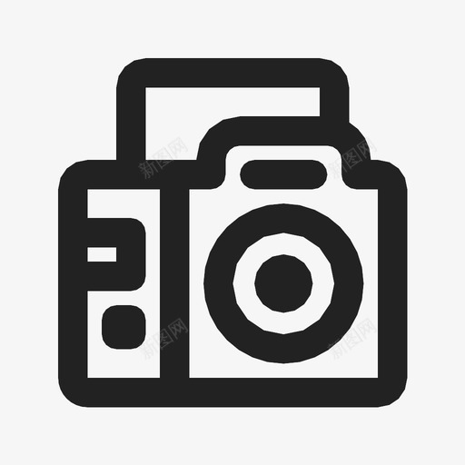 无镜照相机数码接口图标svg_新图网 https://ixintu.com 图片 接口 数码 无镜照相机 照片 照相照相机