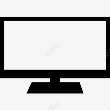 电视led电视显示器图标图标