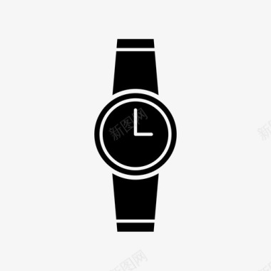 腕表钟表时尚纯色图标图标