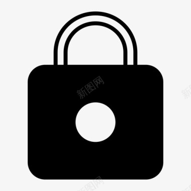 挂锁上锁私人图标图标