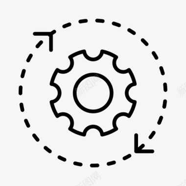 技术支持业务公司图标图标