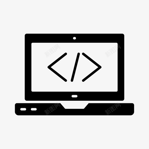 编码开发代码计算机图标svg_新图网 https://ixintu.com 代码 笔记本电脑 编码开发 计算机 过程