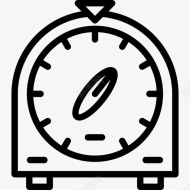 计时器厨房机械师图标图标