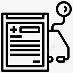 医学笔记诊断医学笔记图标高清图片