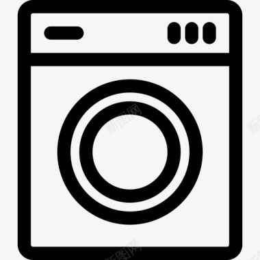 采购产品洗衣机洗衣机电器图标图标