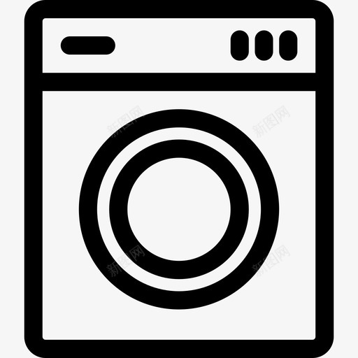 采购产品洗衣机洗衣机电器图标svg_新图网 https://ixintu.com 室内 室内和装饰 洗衣 洗衣机 电器 采购产品洗衣机