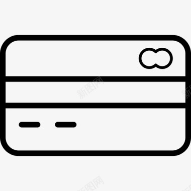 新的信用卡商务在线申请图标图标