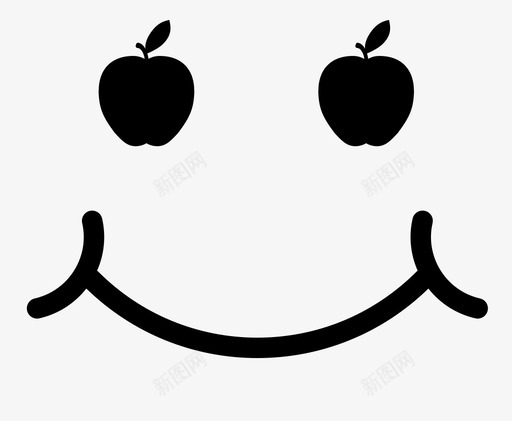 快乐苹果内容水果图标svg_新图网 https://ixintu.com 内容 幸运 快乐 快乐收藏 快乐苹果 水果